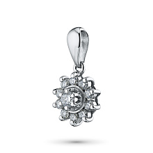 Подвеска из желтого золота с бриллиантами (изготовление)