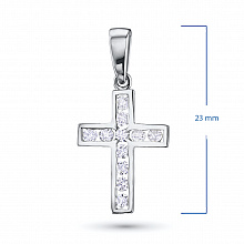 Подвеска из белого золота с бриллиантами (изготовление)