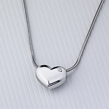 Подвеска из белого золота с бриллиантом (изготовление)