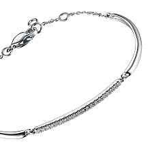 Браслет из белого золота c бриллиантами