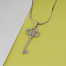 Подвеска из желтого золота с бриллиантами (изготовление)