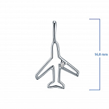 Подвеска из серебра с бриллиантом (изготовление)