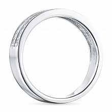 Кольцо из белого золота с бриллиантом (изготовление)