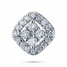 Подвеска из белого золота с бриллиантами (изготовление)