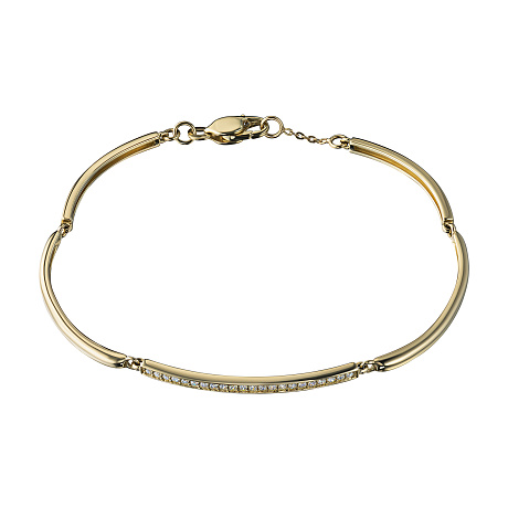 Браслет из желтого золота