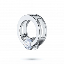 Подвеска из белого золота с бриллиантом (изготовление)