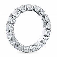 Кольцо из белого золота с бриллиантом (изготовление)