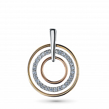 Подвеска из белого золота с бриллиантами (изготовление)