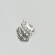 Подвеска из белого золота с бриллиантами (изготовление)