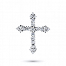 Подвеска из белого золота с бриллиантами (изготовление)