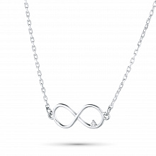 Колье из серебра с бриллиантом (изготовление)