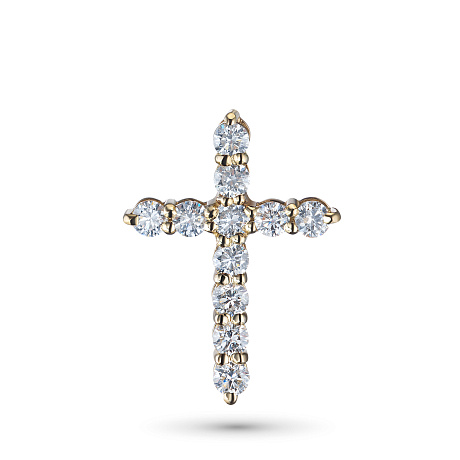 Подвеска из желтого золота