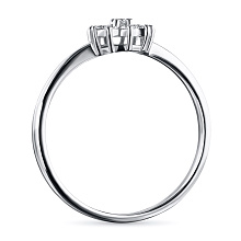 Кольцо из белого золота с бриллиантами (изготовление)