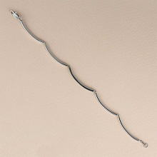 Браслет из белого золота с бриллиантами