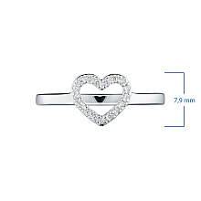 Кольцо из серебра (изготовление) с бриллиантом