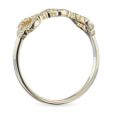 Кольцо из желтого золота с бриллиантом (изготовление)