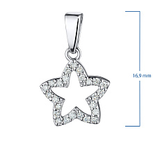 Подвеска из комбинированного золота с бриллиантами (изготовление)