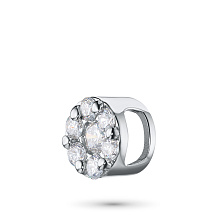 Подвеска из серебра c бриллиантами