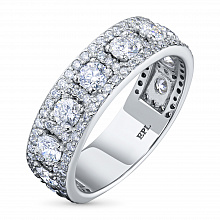 Кольцо из желтого золота с бриллиантами (изготовление)