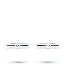 Запонки из серебра (изготовление) с бриллиантами