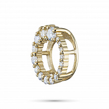 Подвеска из желтого золота с бриллиантами (изготовление)