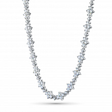 Колье из белого золота с бриллиантами (изготовление)