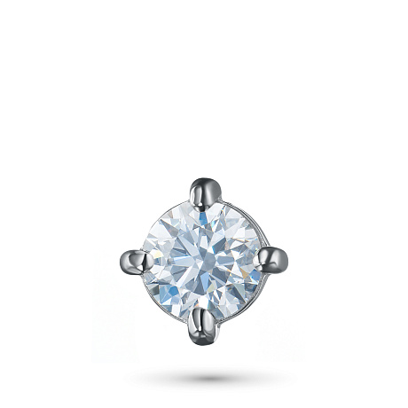 Подвеска из белого золота