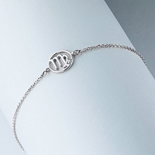 Браслет из серебра (изготовление) с бриллиантом