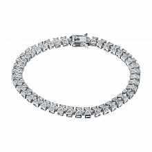 Браслет из белого золота с бриллиантами (изготовление)