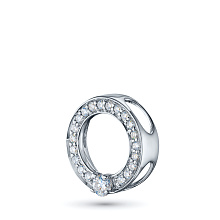 Подвеска из серебра c бриллиантами