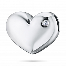 Подвеска из белого золота с бриллиантом (изготовление)