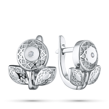 Серьги из серебра