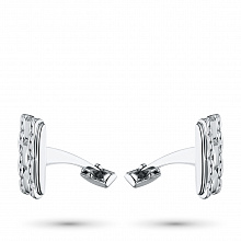 Запонки из белого золота с бриллиантом (изготовление)