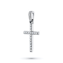 Подвеска из белого золота с бриллиантами (изготовление)