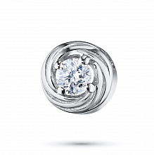 Подвеска из белого золота с бриллиантом (изготовление)