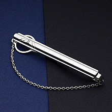 Зажим из серебра (изготовление) с бриллиантом