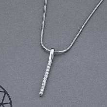 Подвеска из белого золота с бриллиантами (изготовление)