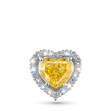 Подвеска из белого золота