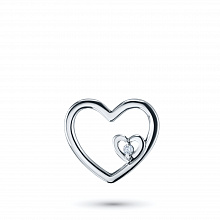 Подвеска из серебра с бриллиантом (изготовление)