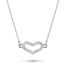 Колье из белого золота с бриллиантами (изготовление)