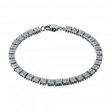 Браслет из белого золота с бриллиантами (изготовление)