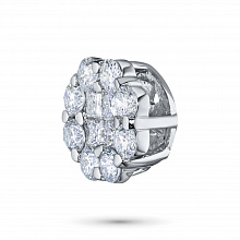 Подвеска из белого золота с бриллиантами (изготовление)