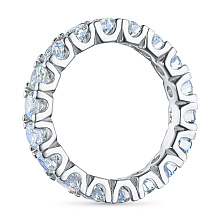 Кольцо из белого золота c бриллиантами