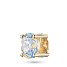 Подвеска из желтого золота с бриллиантом